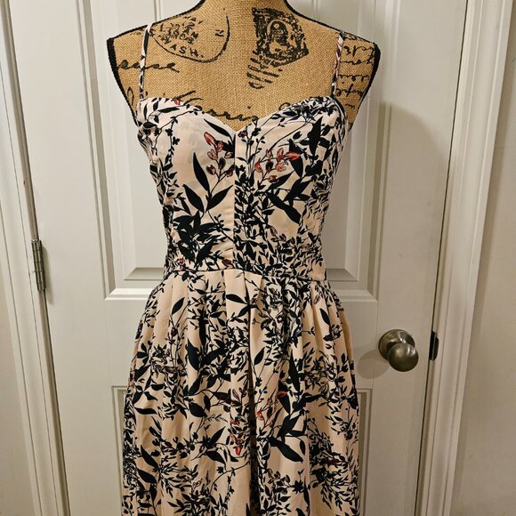 Parker Dresses & Skirts - *SOLD*Parker Maxi Dress Size XS Light Pink with Floral Pattern